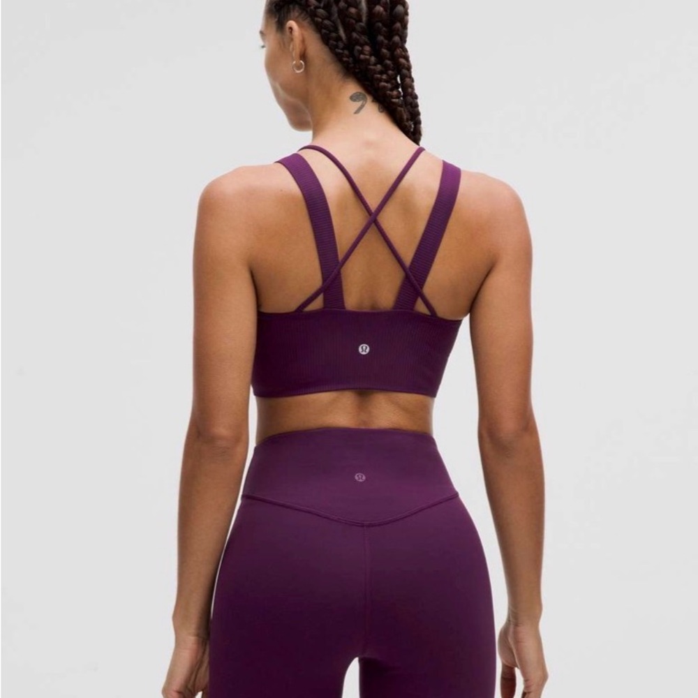 Lululemon Like a Cloud Ribbed Longline Bra *Light Support, D/DD Cup